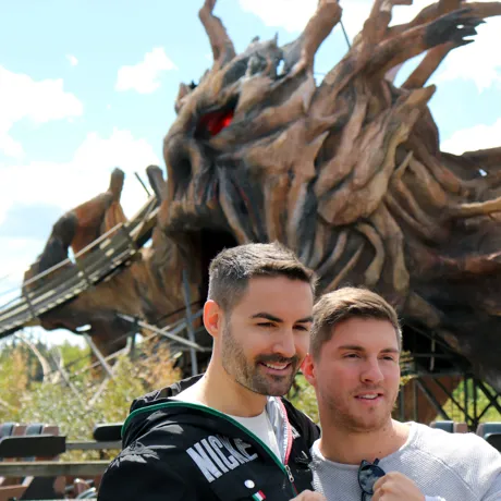 00A Menderes Und Joey Heindle Im Heide Park Resort