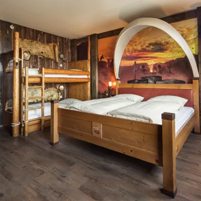 Heide Park Resort Abenteuerhotel Western Zimmer 004