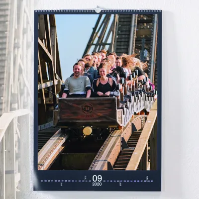 Heide Park X CEWE Colossos Kalender Ansicht